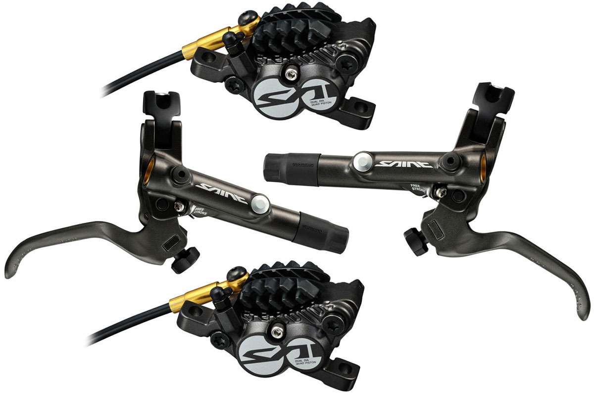 Shimano saint br-m820-b disc brake set