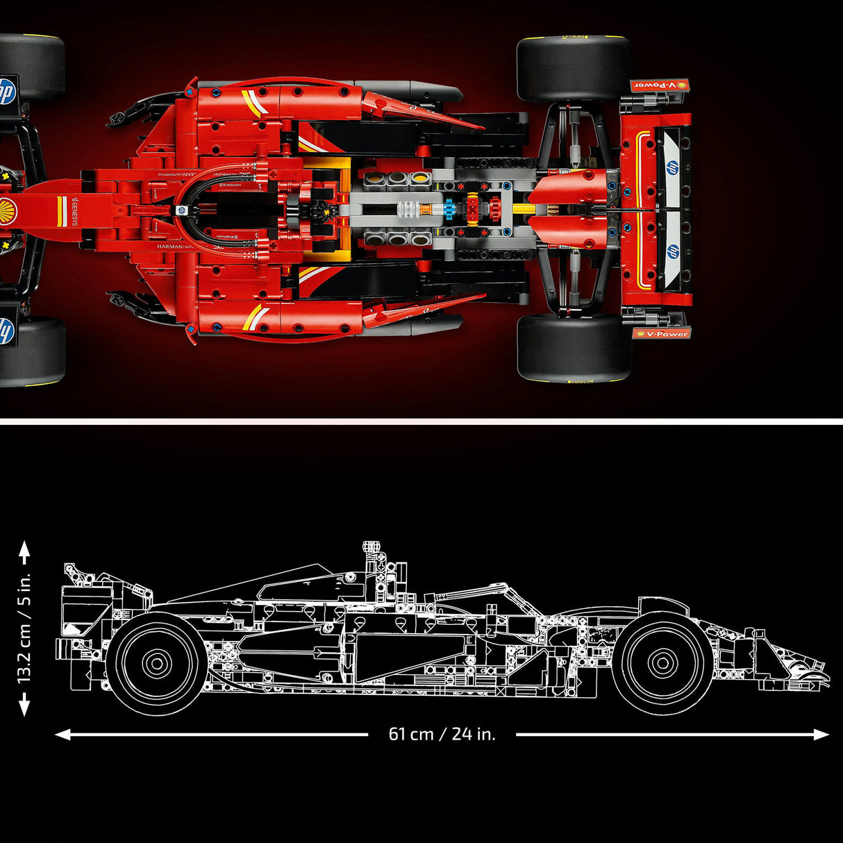 Lego Technic 42207 Ferrari SF-24 F1 car