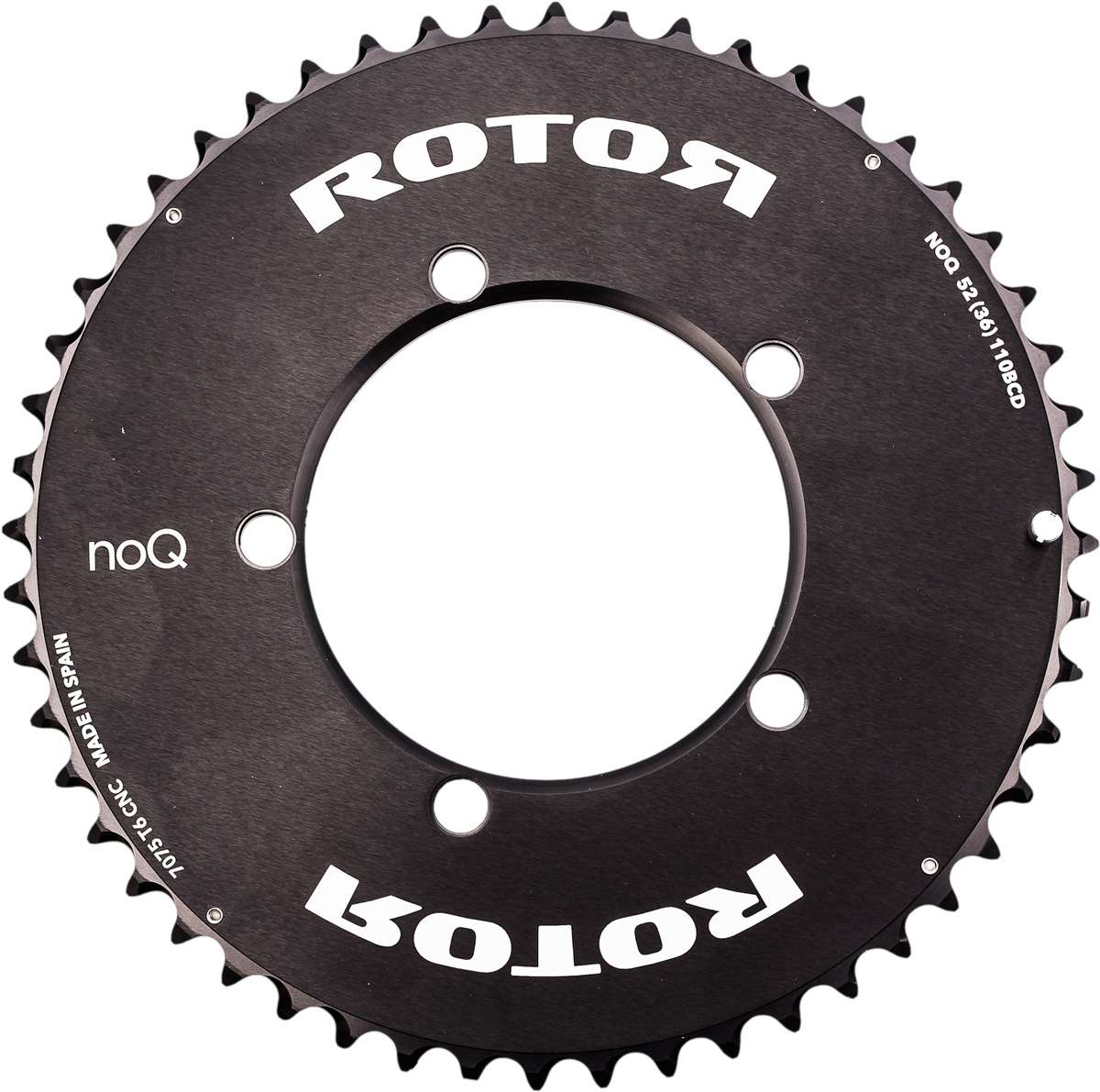 Rotor road chainring aero noq 5-arm 110