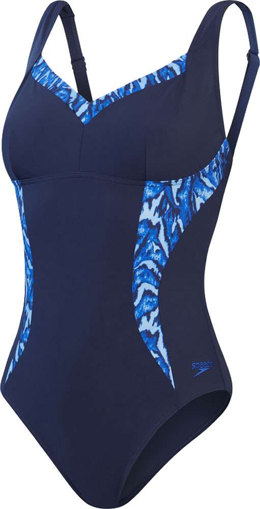Speedo printed adjustable thinstrap - women's swimsuit