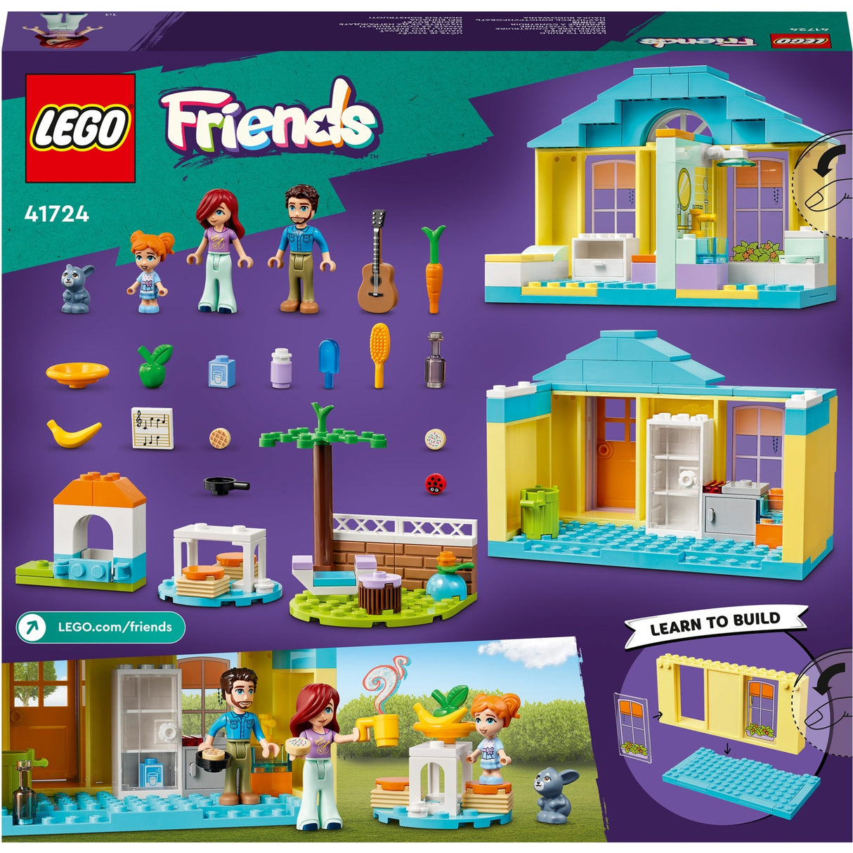 Lego Friends - Paisley's House Construction Toy (41724)