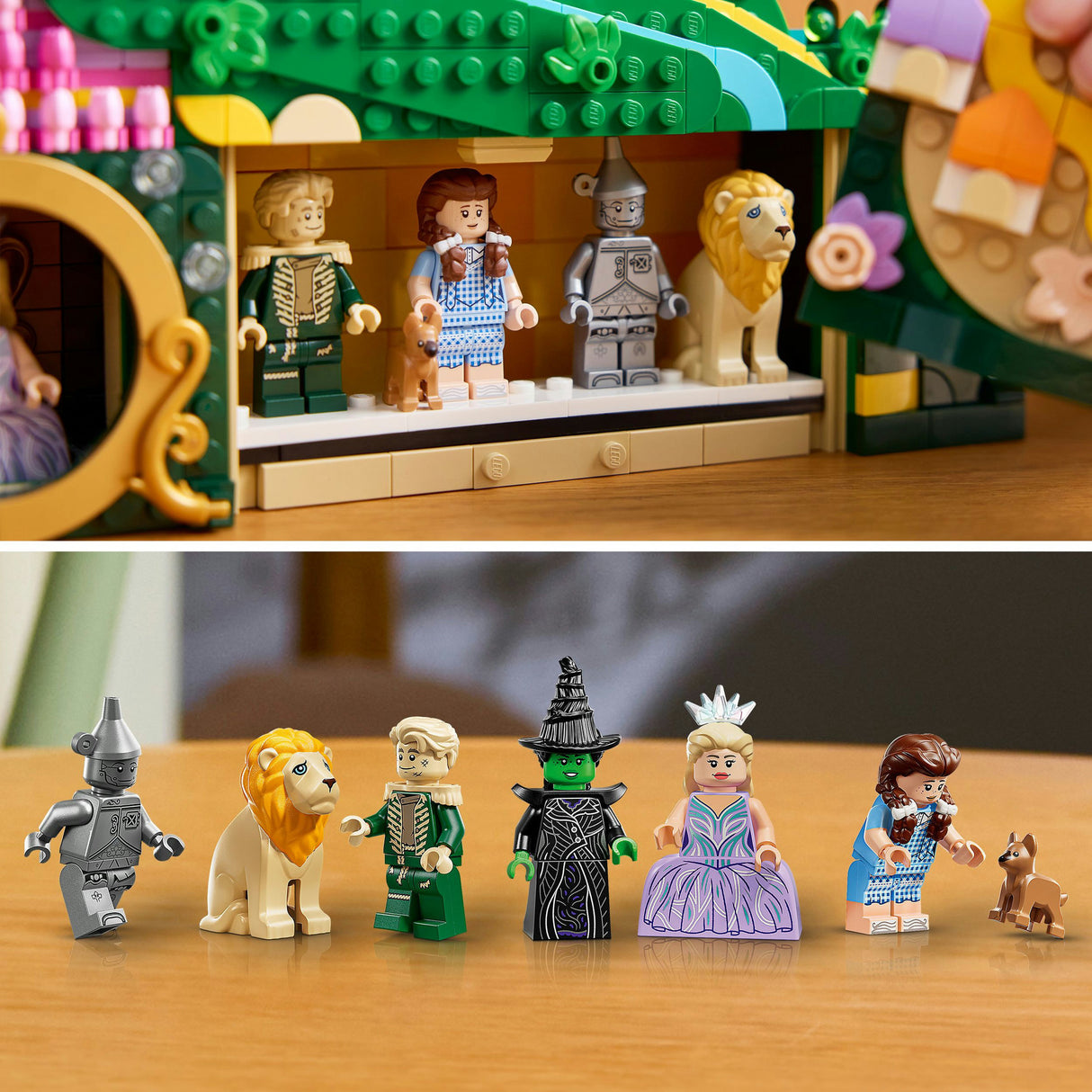Lego 75685 wicked emerald city wall art