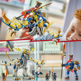 „Lego ninjago 71843“ nesąžiningo drakono raitelis