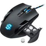 Sharkoon Skiller SGM1 RGB Gaming Mouse (Black, 10,800 DPI, RGB LEDs)