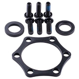 Reverse components boost rear wheel adapter