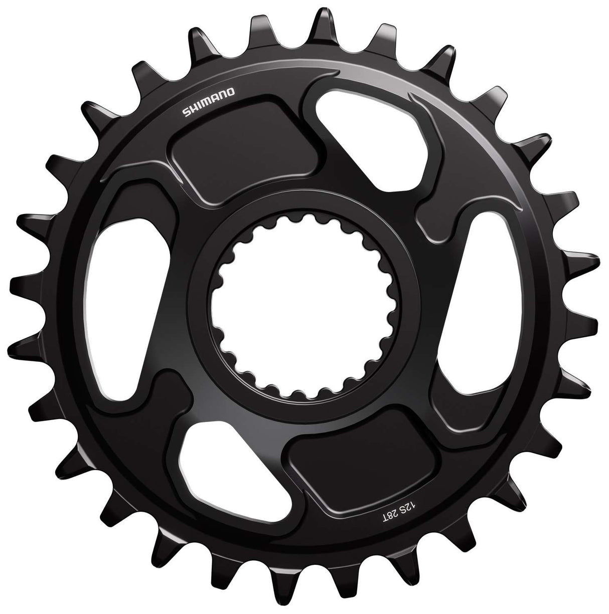 Shimano chainring deore xt sm-crm86 . shim.chainring xt crm86 28z direct m8200 12 1