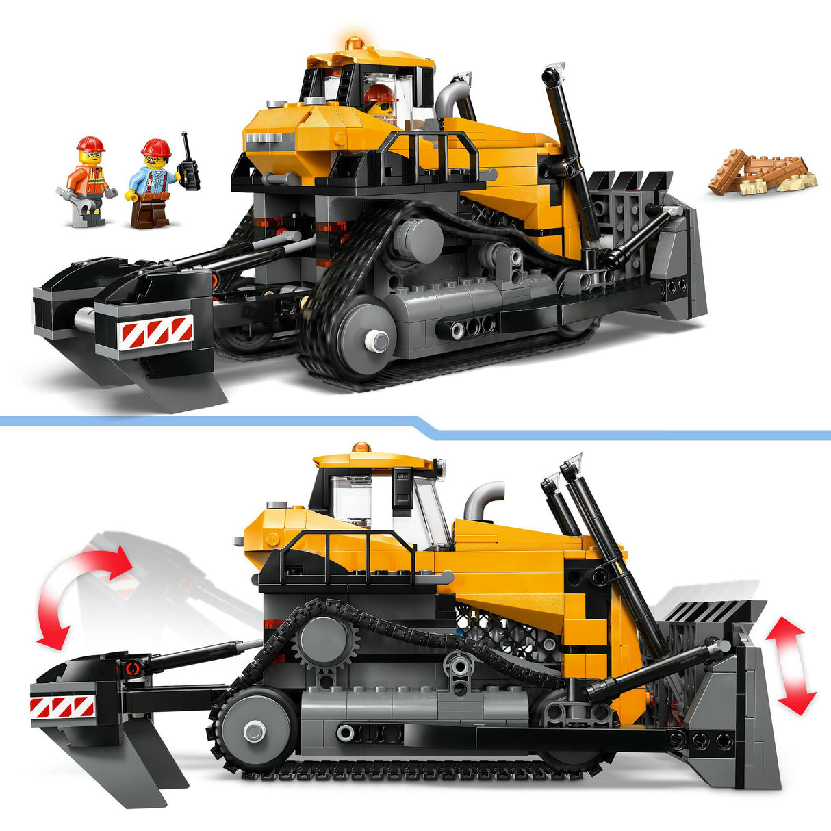 Lego city 60466 yellow bulldozer