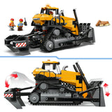 Lego city 60466 yellow bulldozer