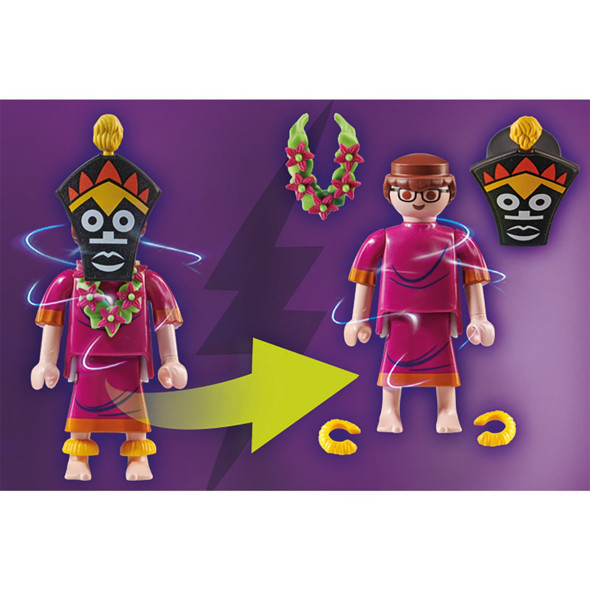 PlayMobil Scooby-Doo! Aventura com feiticeiro