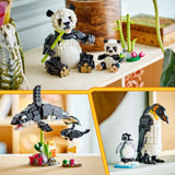 Lego creator 31165 vilde dyr: panda familie