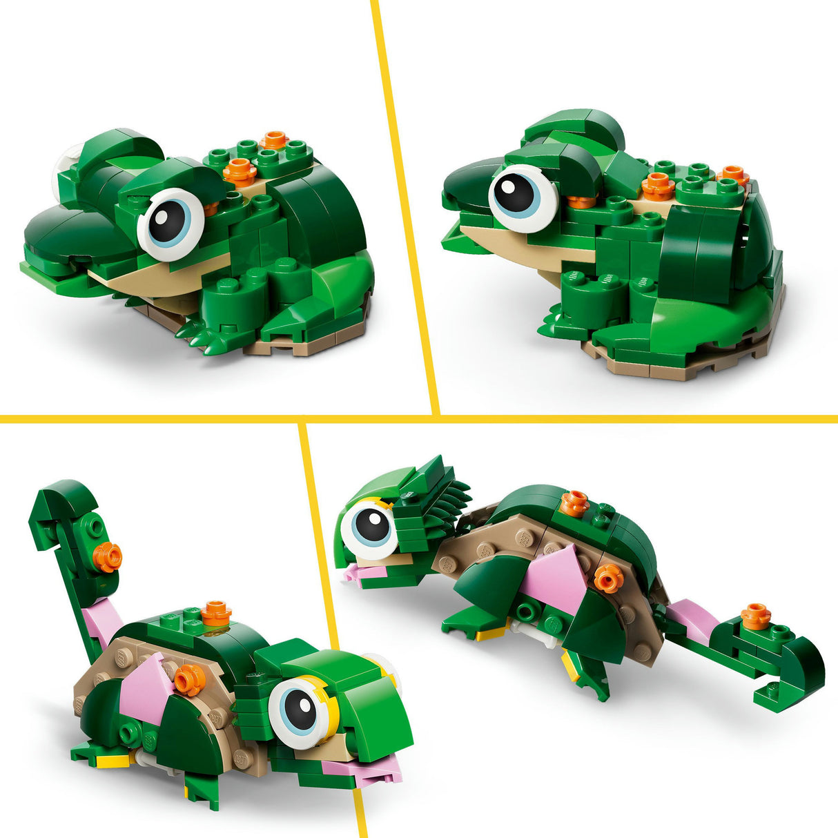 Lego creator 31377 želva z vodno lilijo