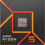 AMD Ryzen 5 7400, 3.7 GHz (4.7 GHz Turbo Boost) socket AM5 processor (unlocked, boxed)