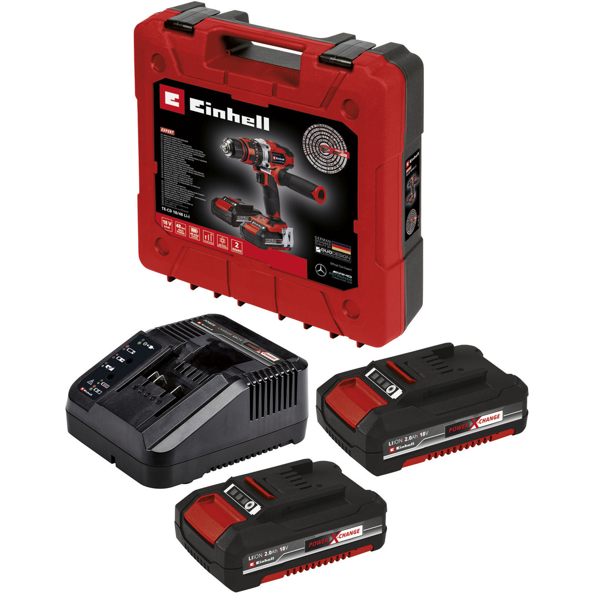Einhell TE-CD 18 48 LI-I (2x2.0AH) PLOP DRILL