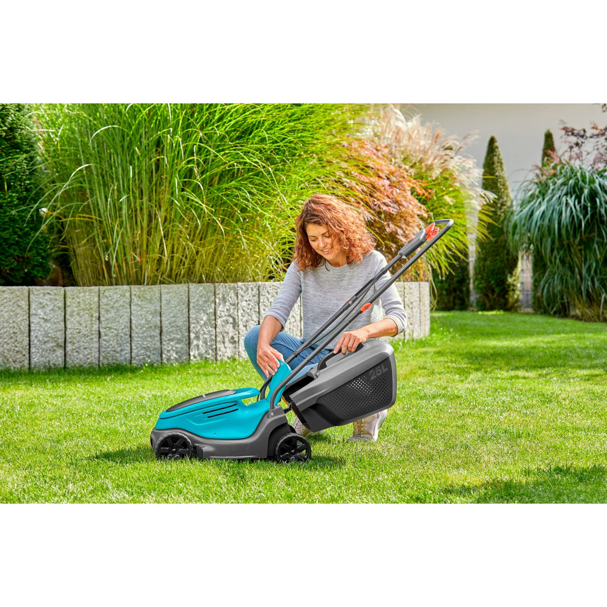 Gardena cordless lawn mower powermax 30 18v p4a solo - 14630-55 14630-55