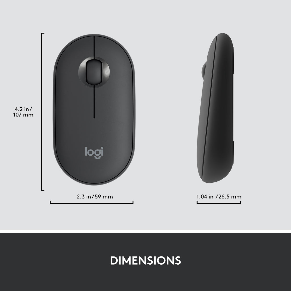 Logitech MK470 Slim Wireless Tastiera e Combo del mouse