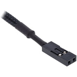 Alphacool eiszapfen temperatuursensor g1 4 ig ig met ag adapter (zwart)