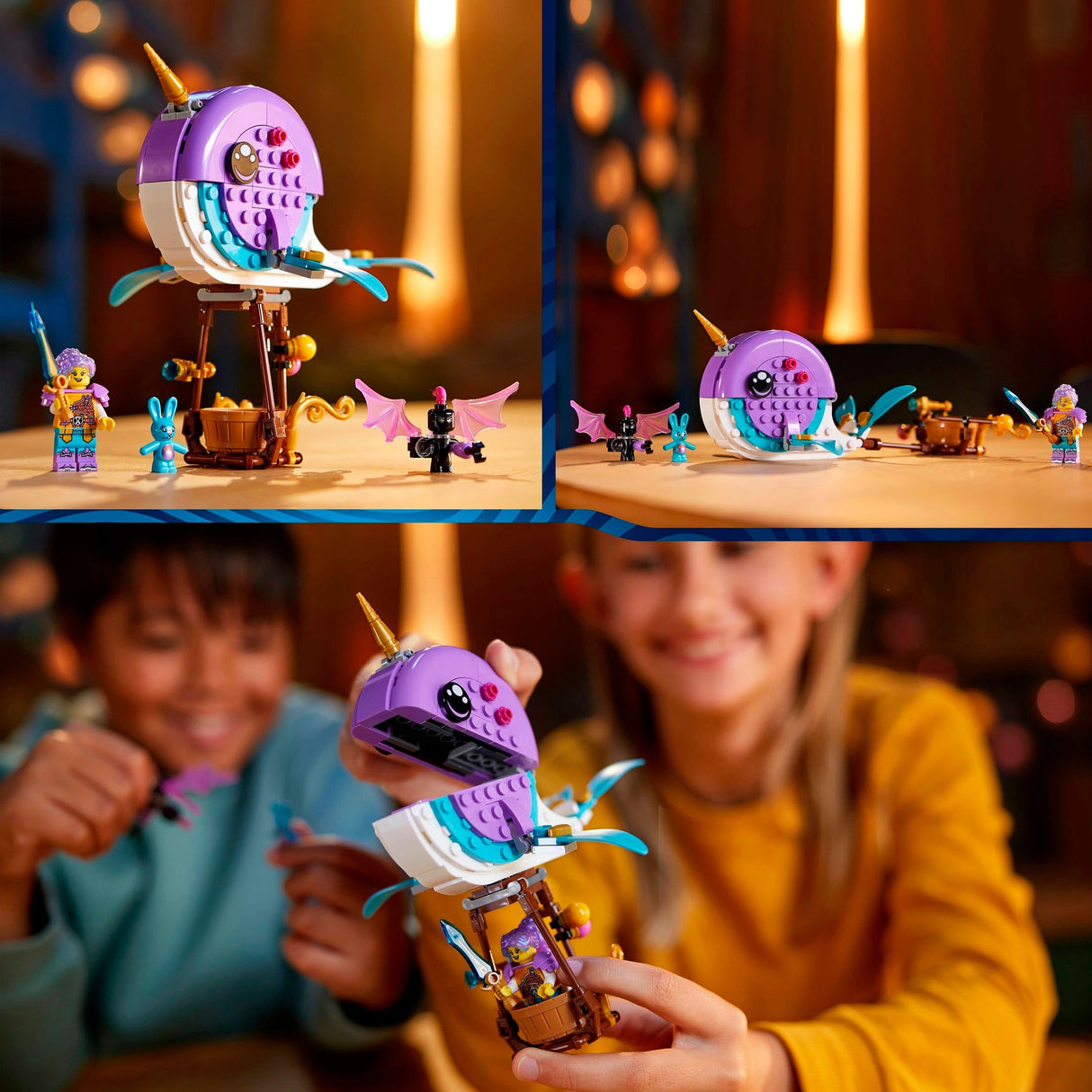 Lego Lego Dreamzzz 71472 Balão de ar Narwal de Izzie