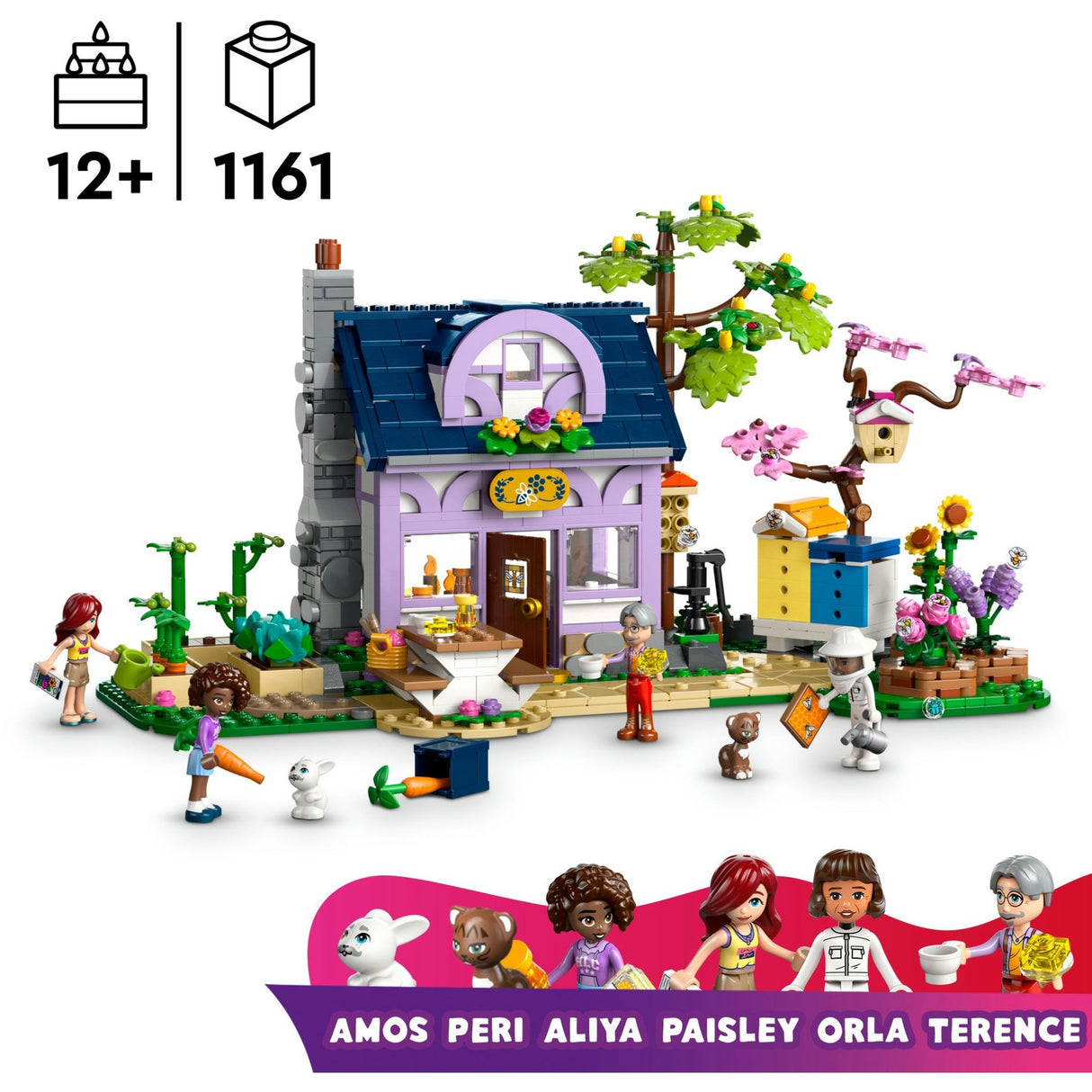 Lego Friends 42669 Imkerhaus und Blumengarten