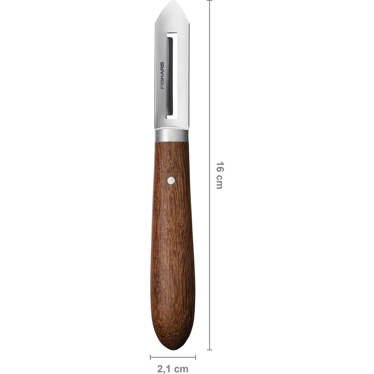 Fiskars Schiller se fue de 5 cm