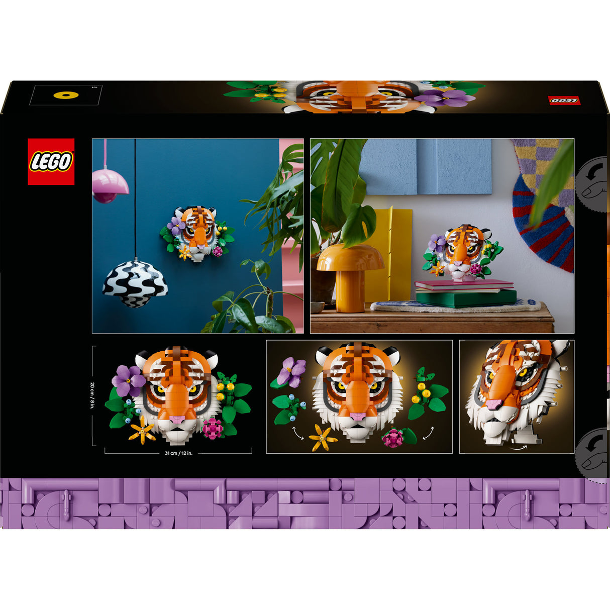 Lego art 31217 tigerfaunasamlingen