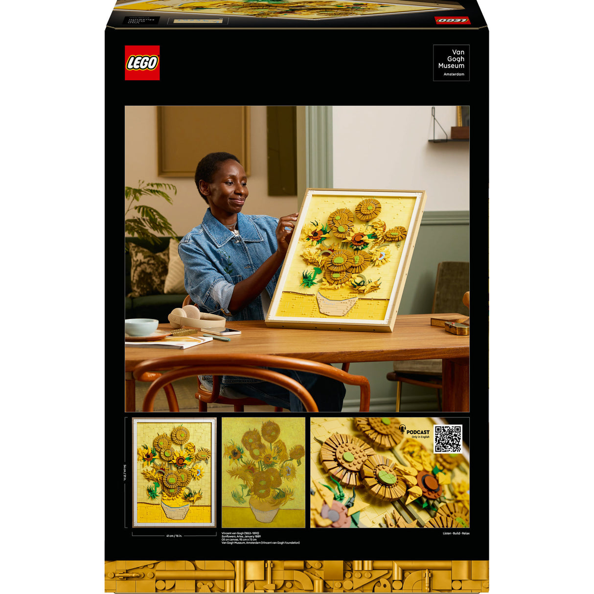 Lego art 31215 Vincent Van Gogh - Solsikker