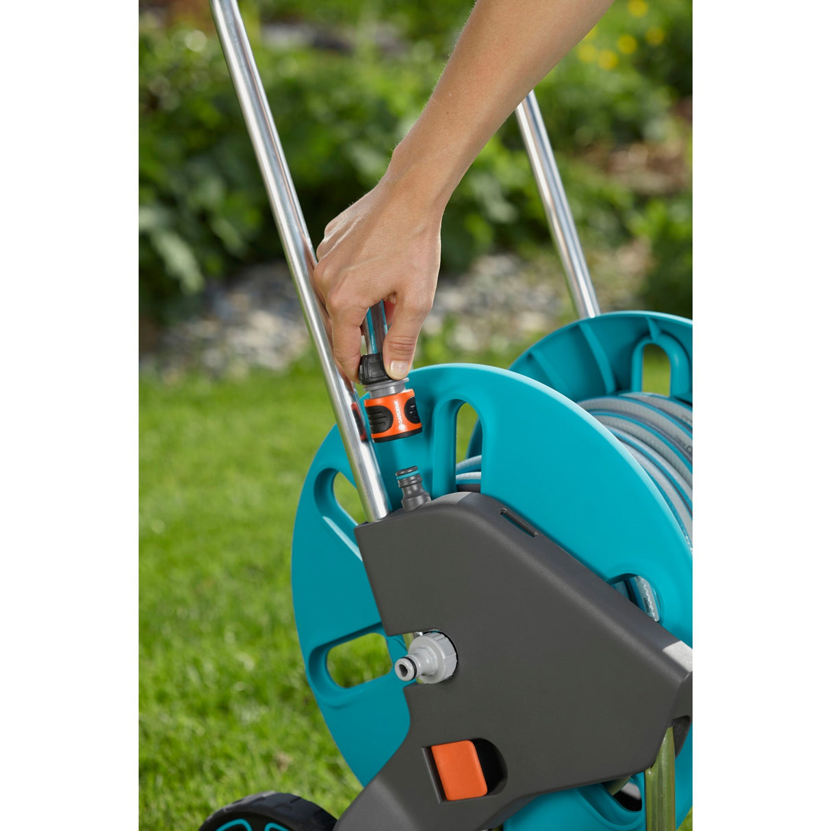 Gardena Schlaang Wagel Aquarroll M Set
