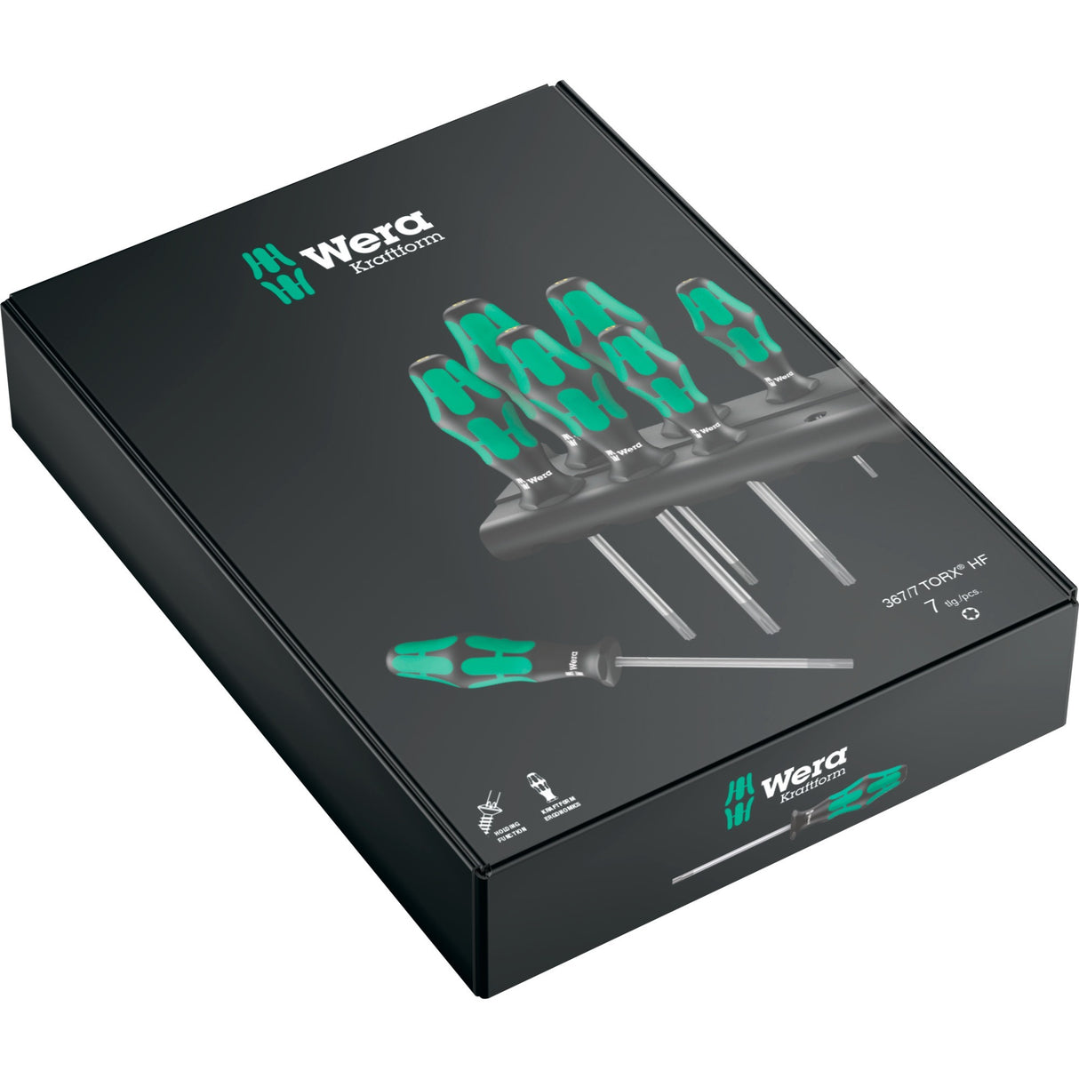 WERA 367 7 TORX HF SCREWRIVER SET KRAFTFORM PLUS +