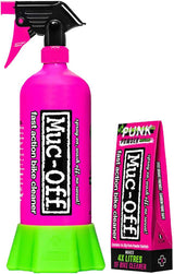 Muc-off bottle for life bundle + 4 pack punk powder