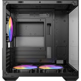 Antec cx60m argb mini tårnhus (sort | 3x usb-a | rgb | hærdet glas)