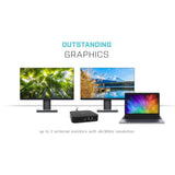 i-tec USB-C HDMI DP Docking Station with Power Delivery 65W + Universal Charger 77W (black)