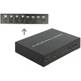 Delock KVM 4-in-1 Multiview Switch 4x HDMI with USB KVM Switch