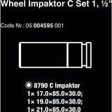 Wera Wheel Impactor C Sæt 1