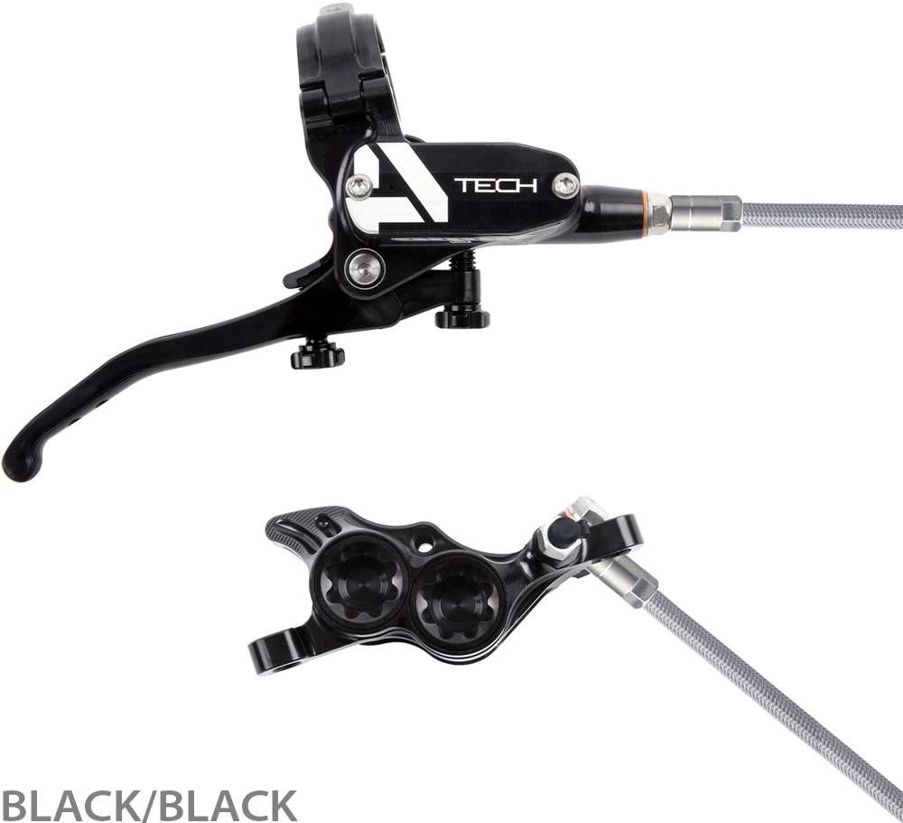 Hope tech 4 e4 steel braided disc brake - lever right