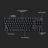 Logitech G413 TKL SE mechaninė žaidimų klaviatūra