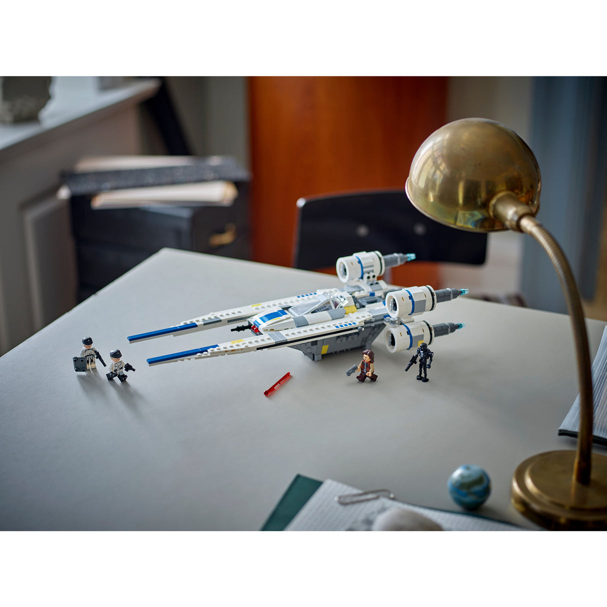Lego star wars 75399 e ou nave espacial rebelde u-wing starfighter