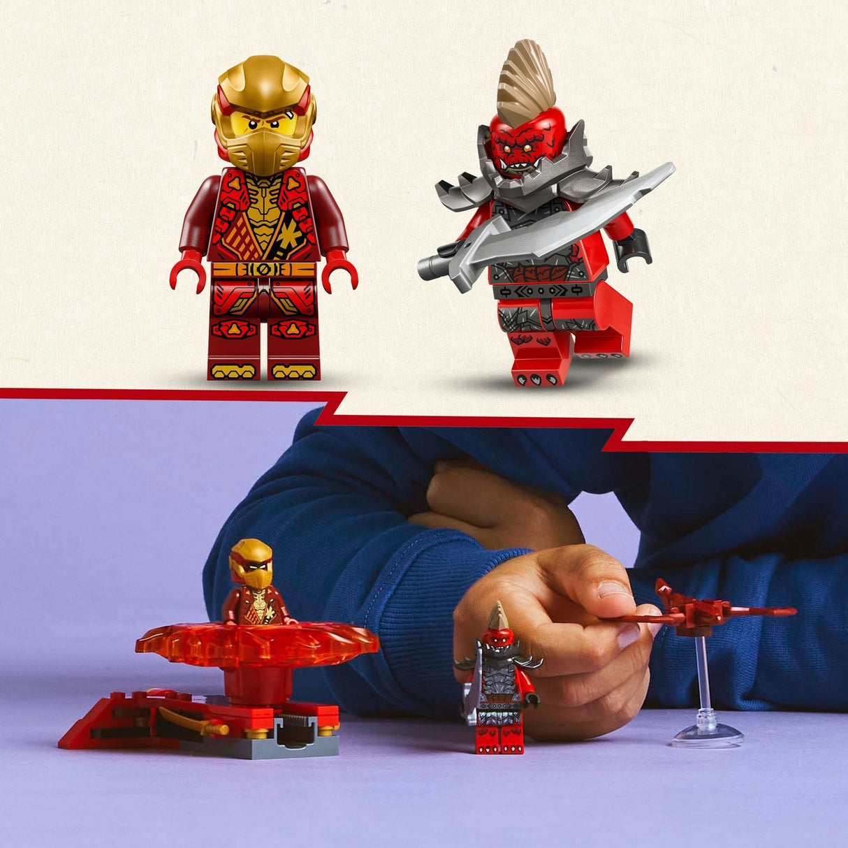 Lego ninjago 71823 kai#039;s spinjitzu dragon spinner