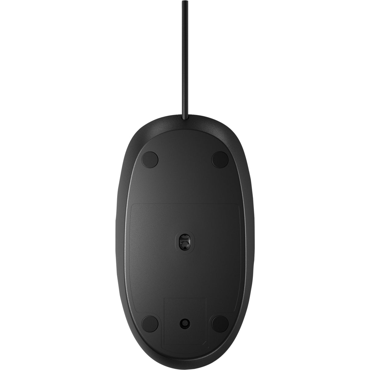 Hp 128 laser mouse with cable (black, 1200 dpi)