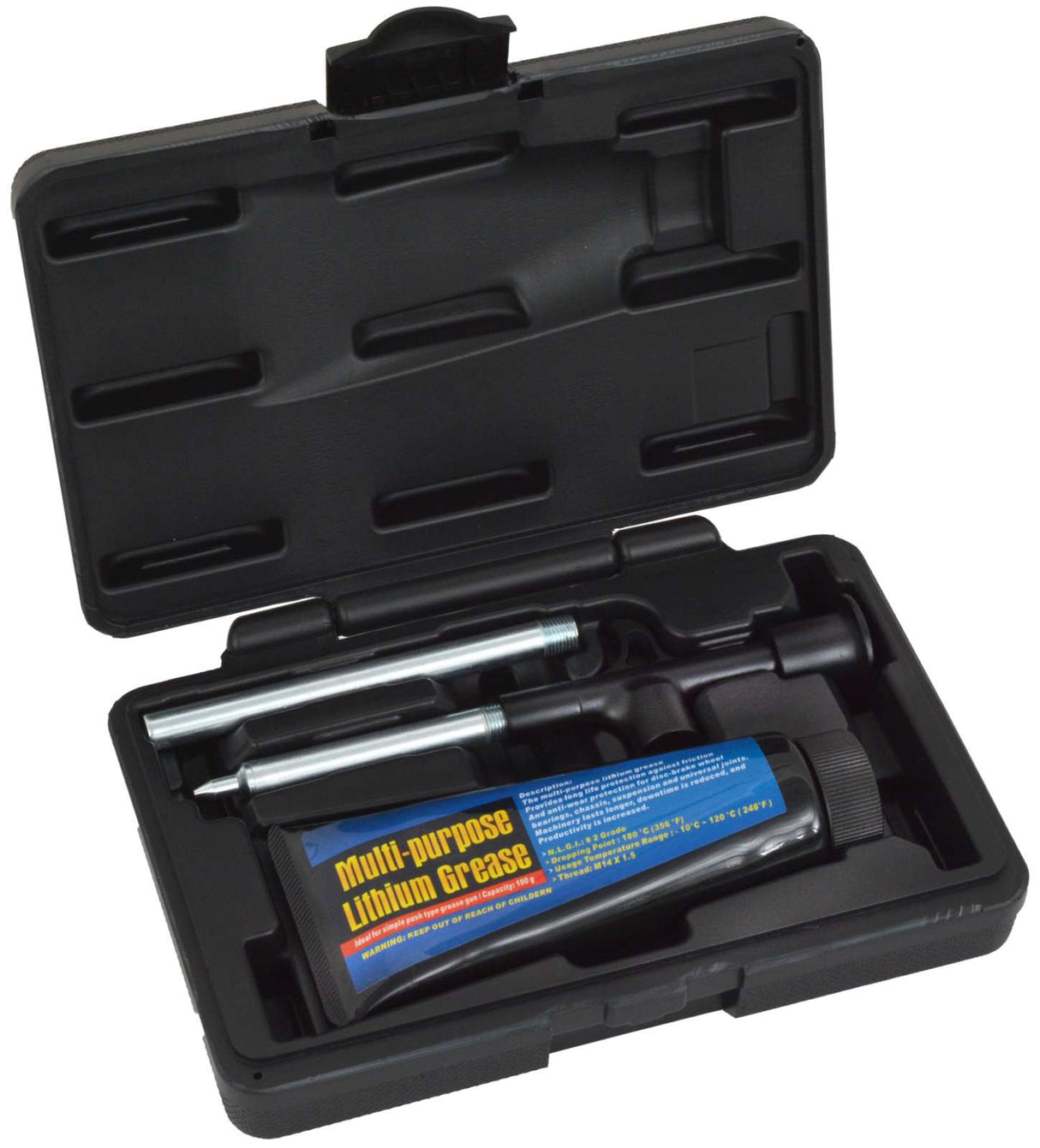 Radon premium grease gun + grease tube set