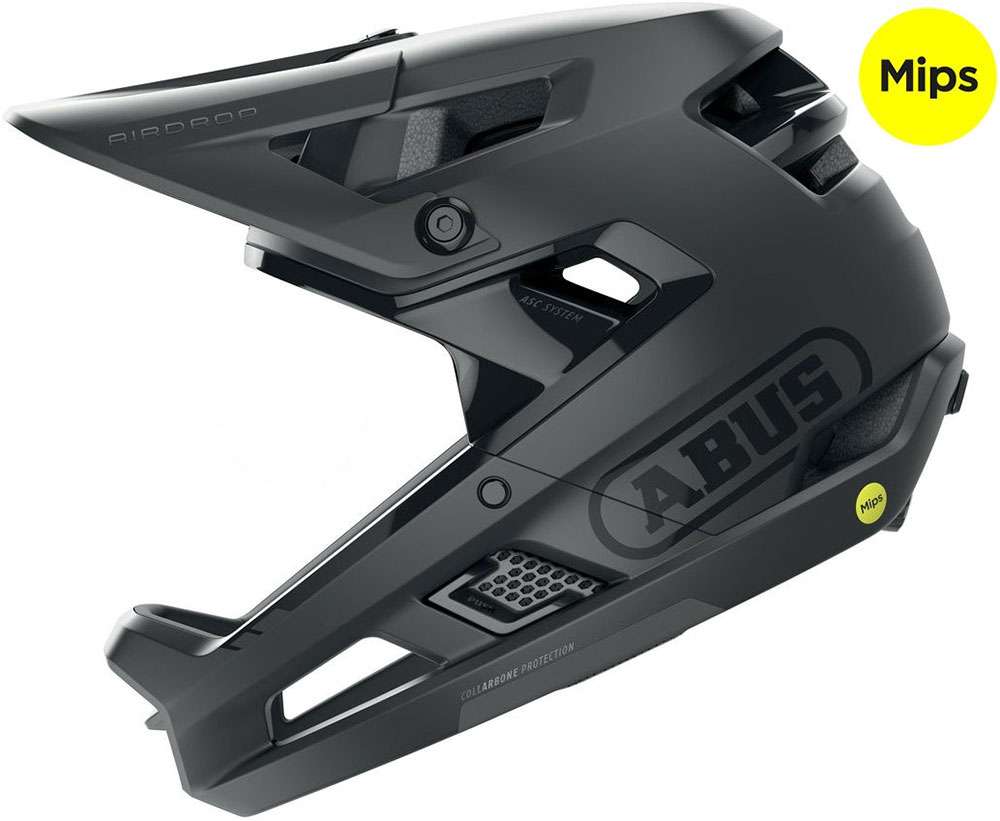 ABUS Helm Airdrop MIPS Velvet Black L-XL 58-62 cm