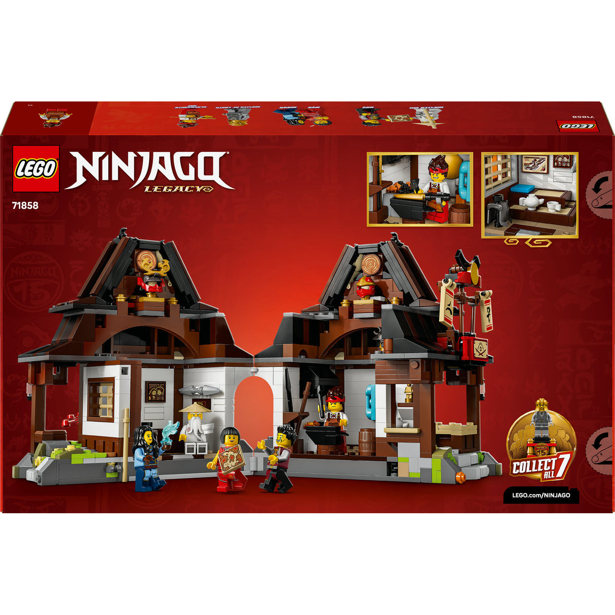 Lego 71858 ninjago 15-års jubilæum smed de fire våben