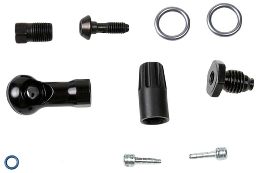 Magura 90° tube adapter for mt lever assembly