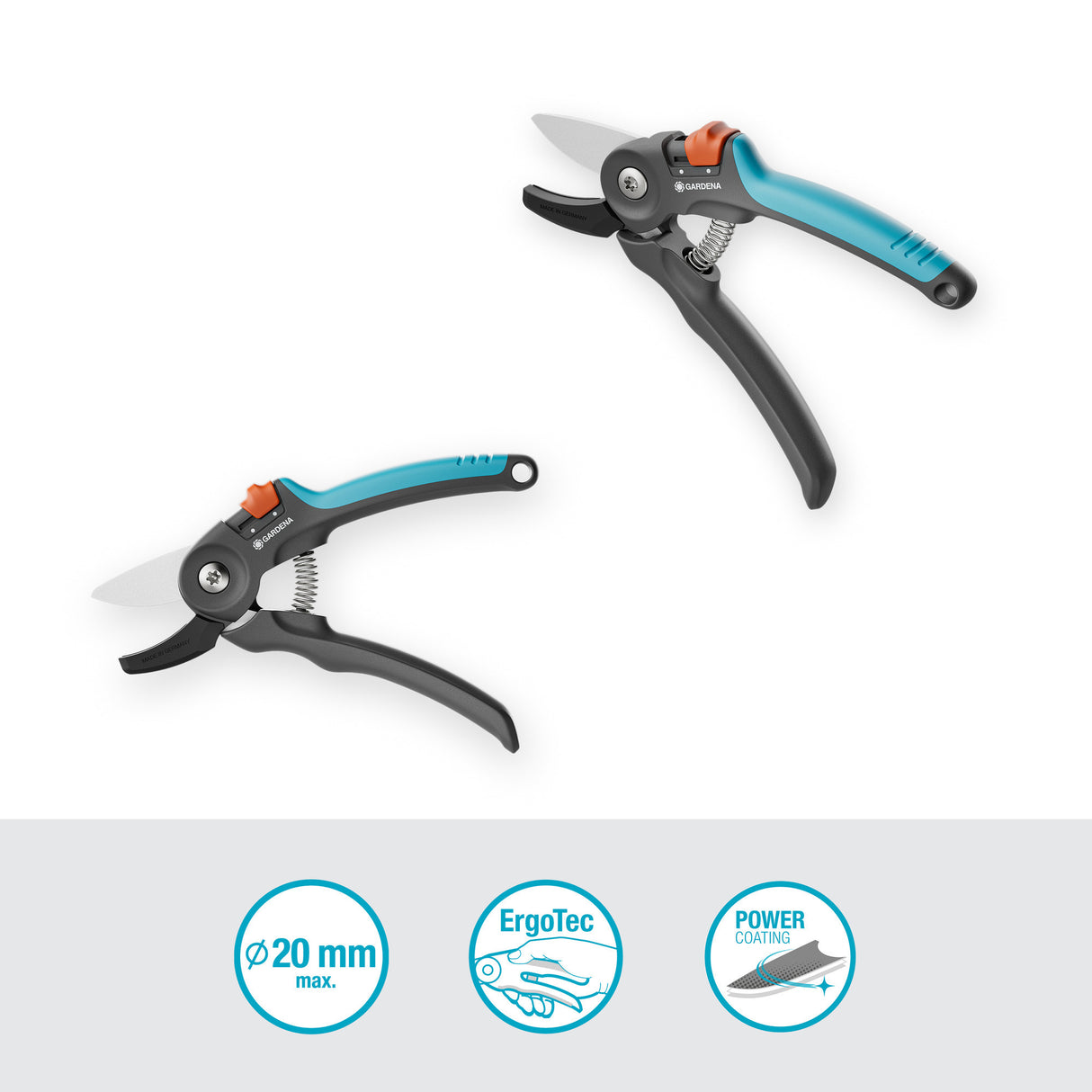 Gardena Pruning Schéier supercut dréchent Holz Ambol