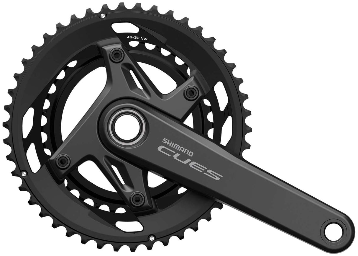 Shimano cues fc-u6040 9 10-speed crank 46 32