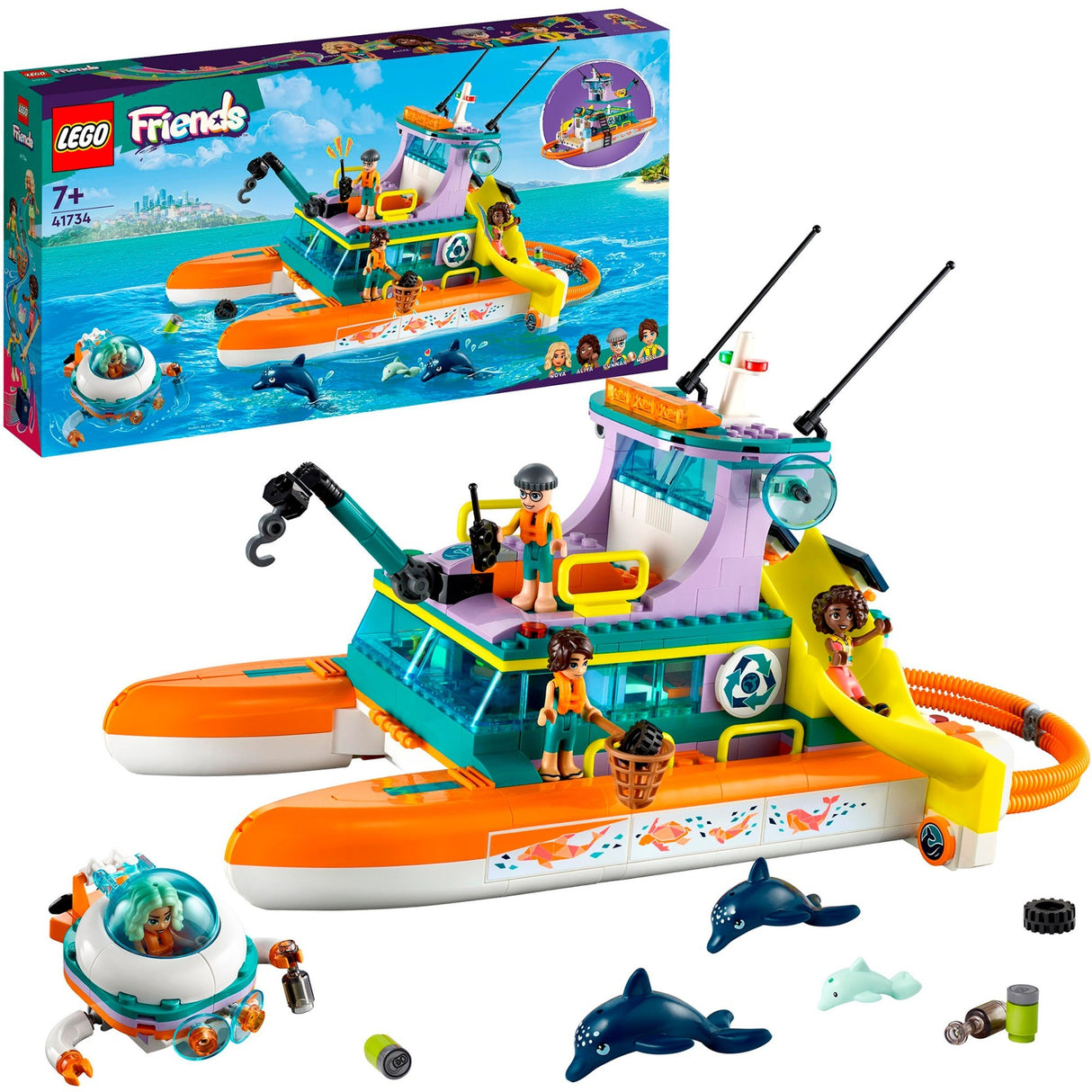 Lego Friends - Sea Rescue Boat building toy (41734)