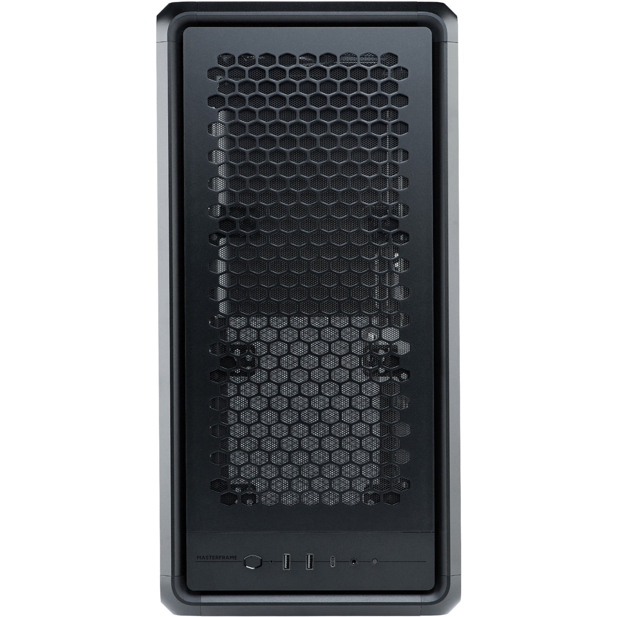 Cooler master masterframe 600 midi tower behuizing (zwart | 2x usb-a | 1x usb-c | tempered glass)