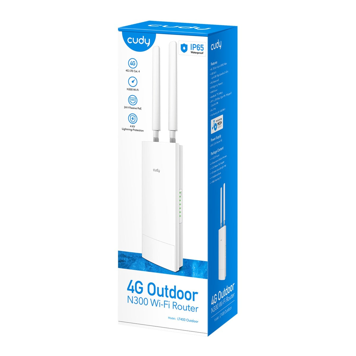Roteador Wi-Fi Cudy interno externo 4g n300