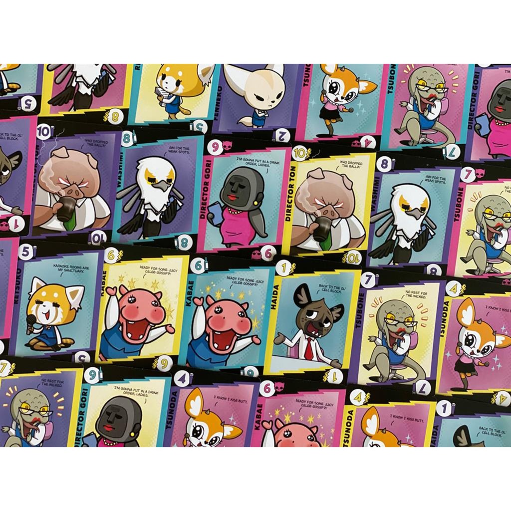 Rete europea di giocatori aggretsuko: equilibrio tra rabbia e lavoro
