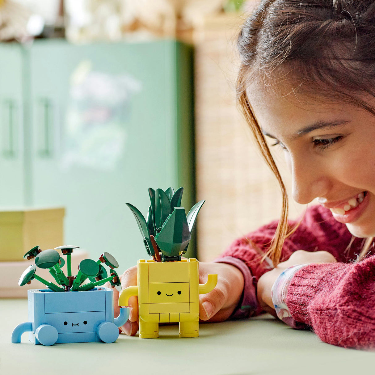 Lego botánicos 10349 plantas alegres