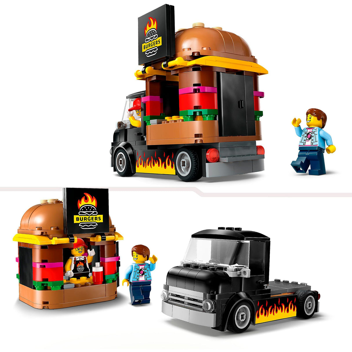 Lego Lego City 60404 hamburger teherautó