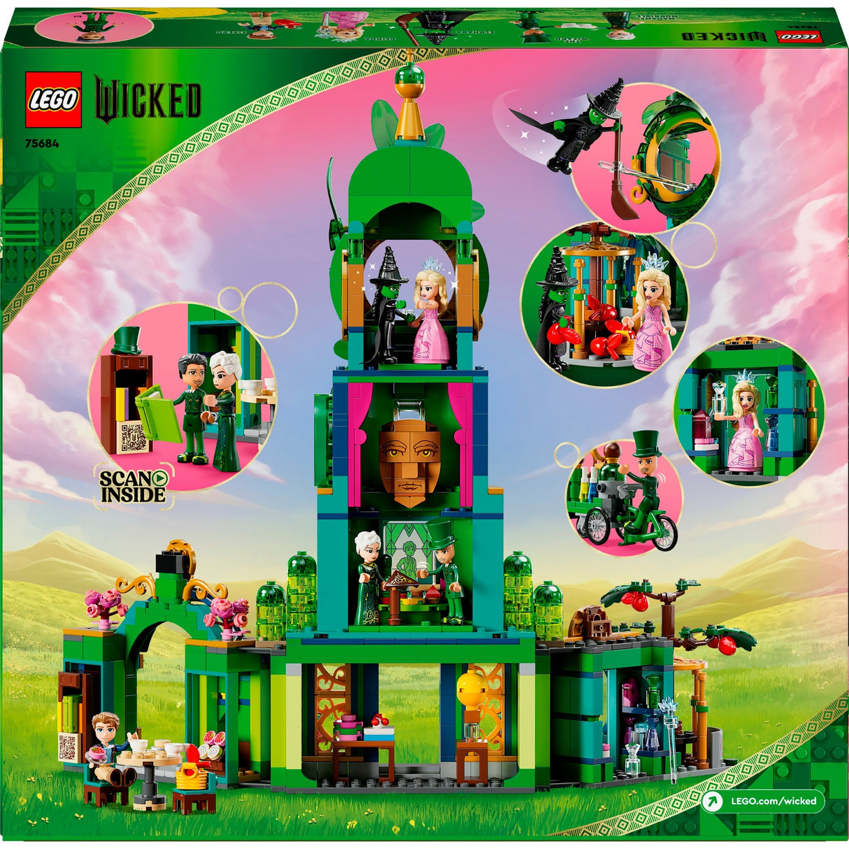 Lego 75684 ond velkommen til Emerald City